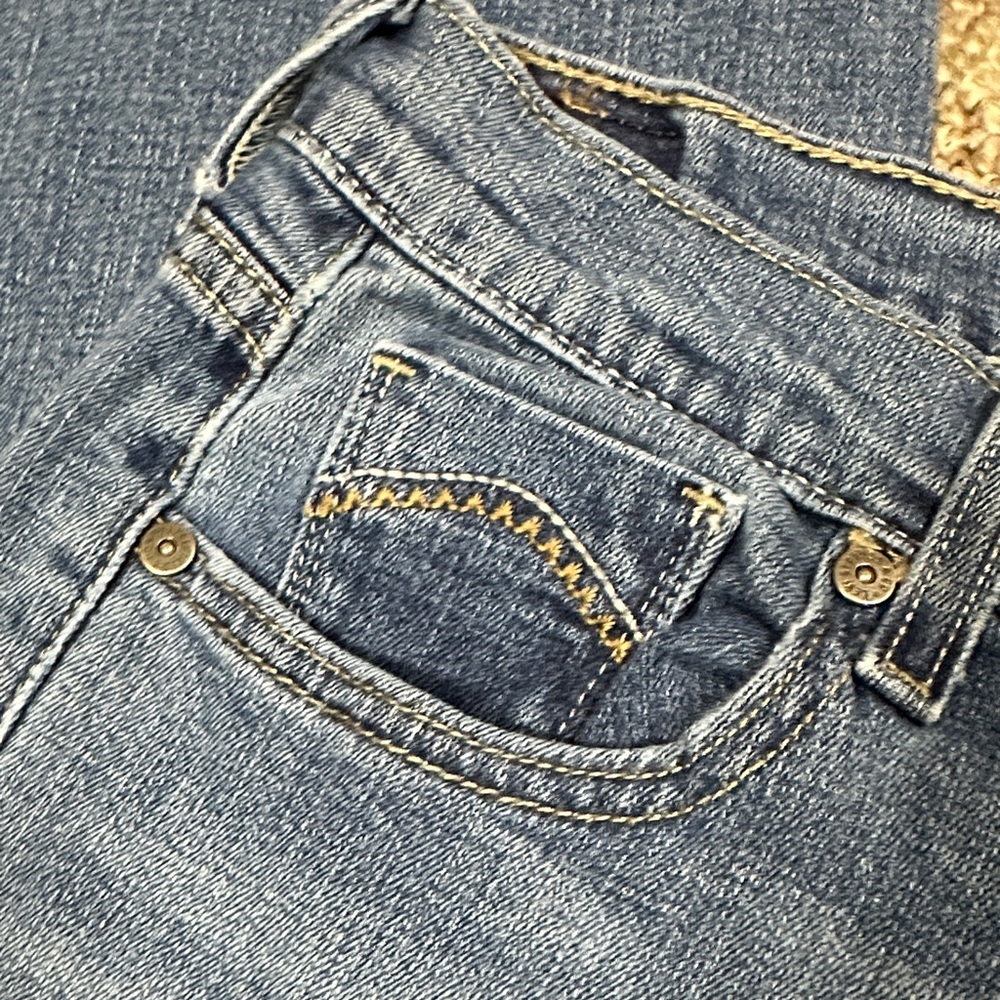 Levi's Blue Straight Leg Jeans - Picture 6 of 8